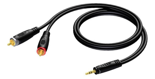 Procab Cla711/15 Minijack-2x Rca 15m