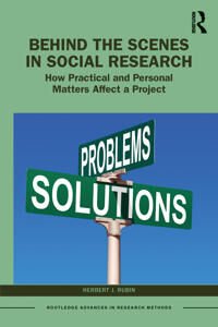 Behind The Scenes In Social Research Av Herbert J. (Northern Illinois University U Rubin
