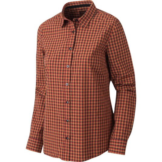 Härkila Selja Lady L/s Check Skjorte Red/black Check L
