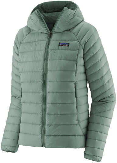 Patagonia Down Sweater Hoody Dame Hemlock Green L