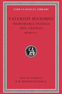 Memorable Doings And Sayings, Volume Ii Av Valerius Maximus