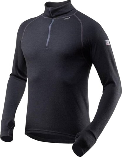 Devold Expedition Man Zip Neck Sort S Man Devold Expedition Man Zip Neck Sort S Man