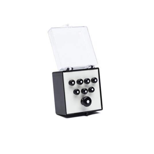 Martin 18app21 Endpins Blk/wht