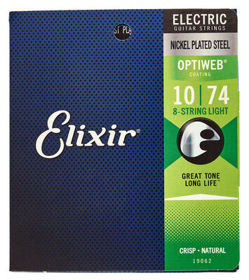 Elixir Optiweb 19062 8-String Light