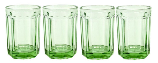 Serax Fish & Fish glass 40 cl 4-pakning Green Serax Fish & Fish glass 40 cl 4-pakning Green