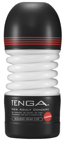 Tenga Rolling Head Cup Hard Masturbator     - Hvit