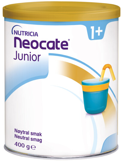 Neocate Junior, ernæringspulver til barn 1-10 år, Nøytral , 400 gram Neocate Junior, ernæringspulver til barn 1-10 år, Nøytral , 400 gram