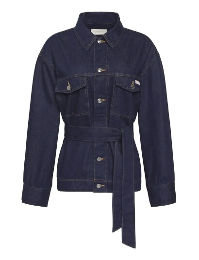 Calvin Klein Jeans Whs Cinched Jacket Rinse Navy XS Calvin Klein Jeans Whs Cinched Jacket Rinse Navy XS