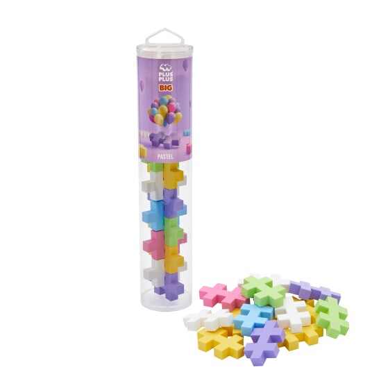 Plus-Plus BIG Pastel / 15pcs Tube 3225 Plus-Plus BIG Pastel / 15pcs Tube 3225