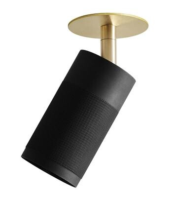 Thorup Copenhagen Patrone Innfelt Taklampe Svartbrun/ Messing Box-Fit Thorup Copenhagen Patrone Innfelt Taklampe Svartbrun/ Messing Box-Fit