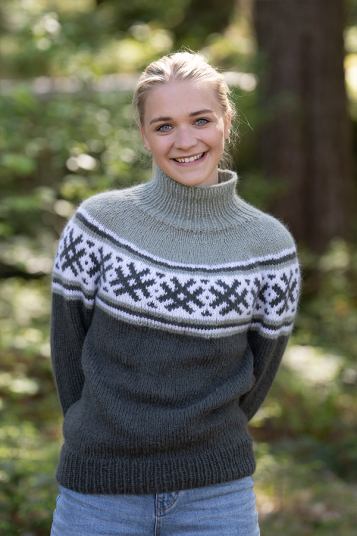 HEDVIG genser grønn HEDVIG genser grønn