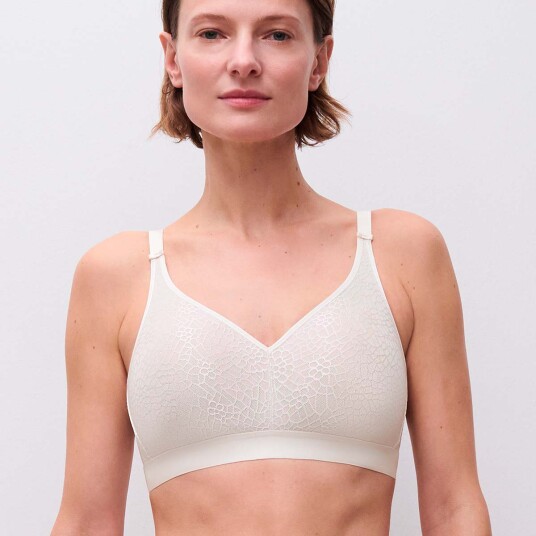 Chantelle BH C Magnifique Wirefree Support Bra Elfenben C 80 Dame Chantelle BH C Magnifique Wirefree Support Bra Elfenben C 80 Dame