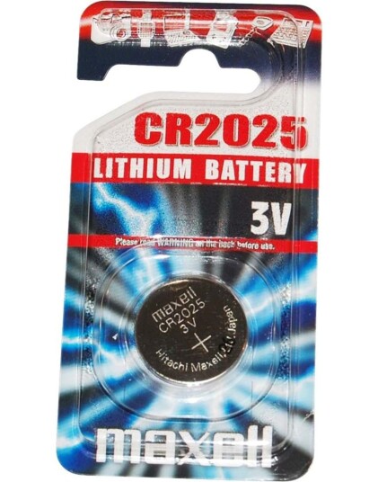 Maxell 3 Volt Lithium Batteri CR2025