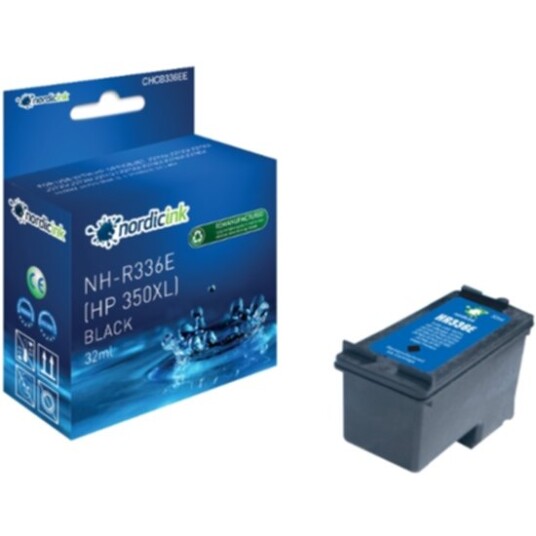 Nordicink Blekkpatron svart CHCB336EE