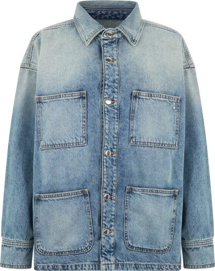 Icon Denim, Dame, Jakker, Blå, M,