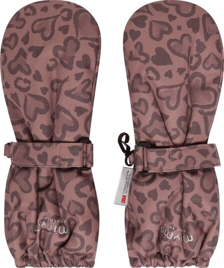Minymo Mittens Aop   BURLWOOD   2 4Y