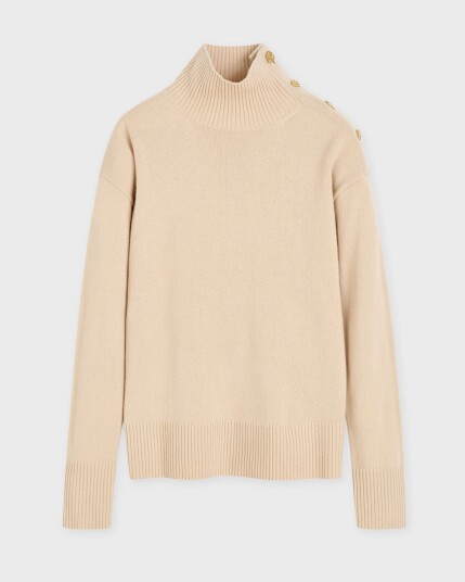 By Malene Birger Dame Strikkevarer Beige L,