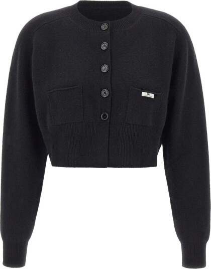 Elisabetta Franchi Dame Strikkevarer Svart XS,
