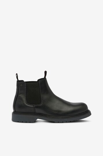 Jack & Jones Boots jfwLeyton Leather SN Svart Jack & Jones Boots jfwLeyton Leather SN Svart