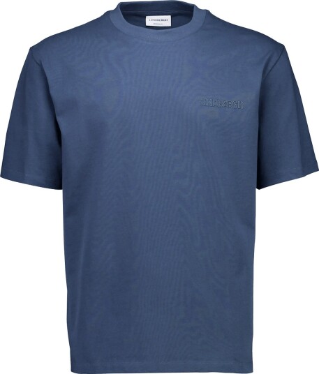 Lindbergh Oversized Logo Tee S/S DEEP BLUE XL