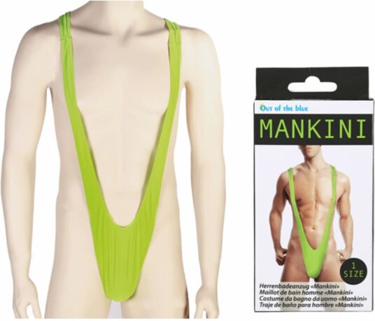 Out of The Blue Mankini Borat Grønn Out of The Blue Mankini Borat Grønn