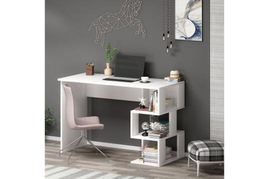 Skrivebord Myle 110 cm Hvit