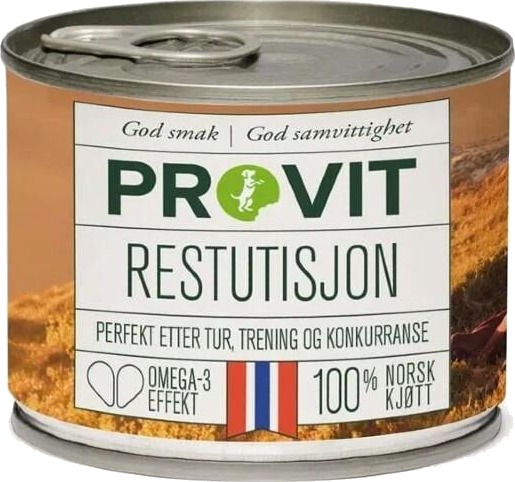 Provit Våtfôr Restitusjon 185 g til hund - Hundefôr for optimal helse