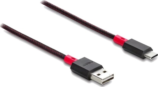Delock Easy Usb-Kabel Usb Hann Reversibel Til Usb-C Hann Usb 2.0 50 Cm Svart