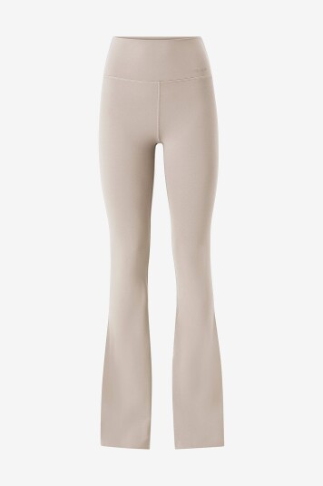Aim'n Treningsbukser Black Sense Flare Tights Beige Aim'n Treningsbukser Black Sense Flare Tights Beige