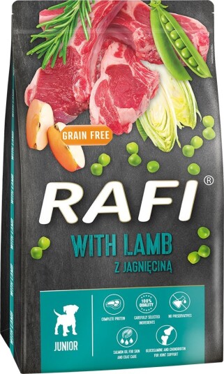 Rafi Tørrfôr Junior Med Lam 2 X 10 kg