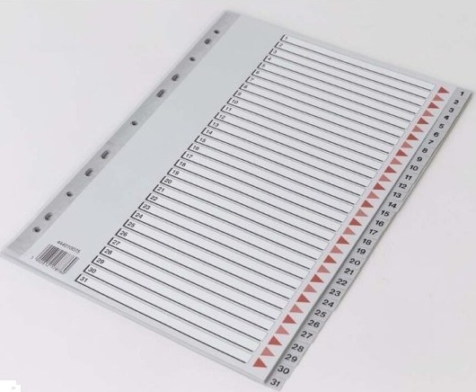 Register Q Line A4,210X297mm Grå Pakke Med 10 Sæt 10 Stk. Register Q Line A4,210X297mm Grå Pakke Med 10 Sæt 10 Stk.