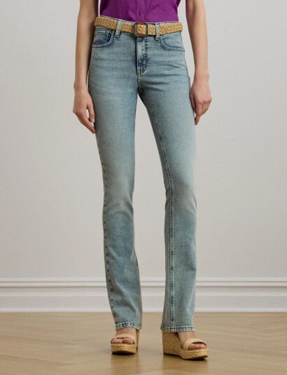 Lauren Ralph Lauren High-Rise Boot Jean - Blue - 36 Lauren Ralph Lauren High-Rise Boot Jean - Blue - 36