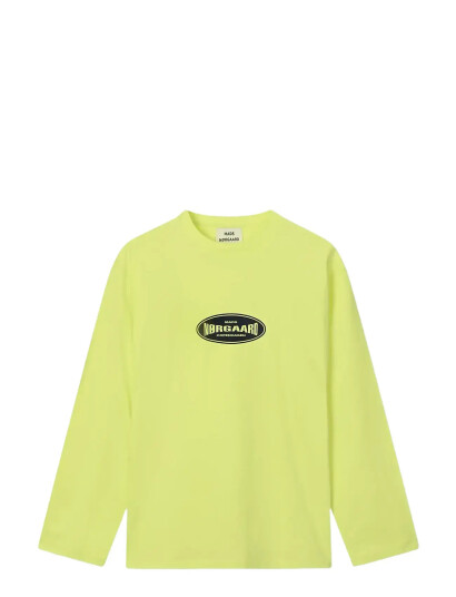 Mads Nørgaard Single Cotton Jerry Tee Ls - Yellow - S Mads Nørgaard Single Cotton Jerry Tee Ls - Yellow - S