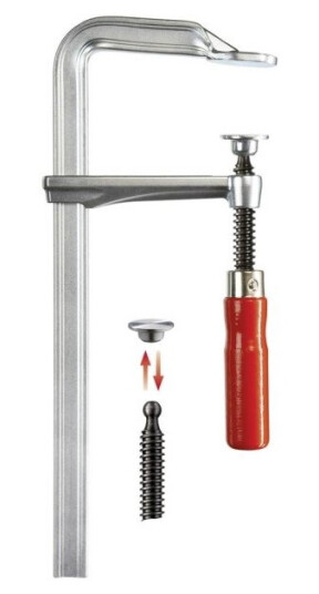 Bessey 30 cm Stål Rør Klemme for Håndverktøy
