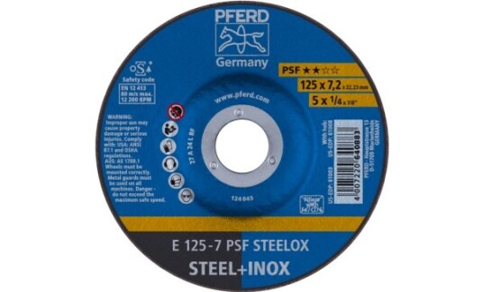 Pferd 62012640 2,22 Cm 12,5 Cm 7,2 Mm 12200 Rpm 10 Stykker Pferd 62012640 2,22 Cm 12,5 Cm 7,2 Mm 12200 Rpm 10 Stykker