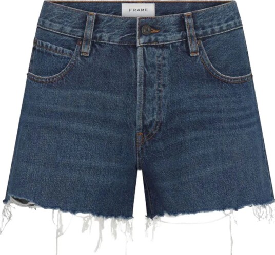 Frame Dame Shorts Blå W25,