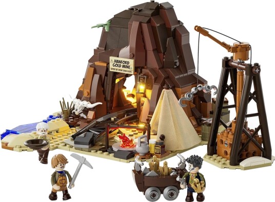 Lumibricks Old West Gullgruve Byggesett 16+ År 658 Deler