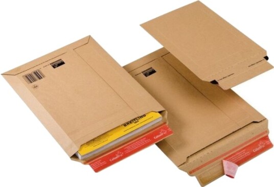 Nc Utvidede Konvolutter C4 23,5X34x3,5 Cm Brun 100 Stk (90100437)