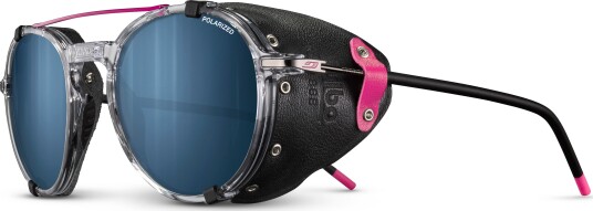 Julbo Legacy Spectron 3 Polarized Shiny Translucent Crystal/Pink/Black OneSize, Shiny Translucent Crystal/Pink/Black Julbo Legacy Spectron 3 Polarized Shiny Translucent Crystal/Pink/Black OneSize, Shiny Translucent Crystal/Pink/Black