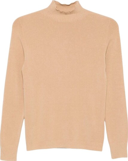 Ermanno Scervino Dame Strikkevarer Beige M,
