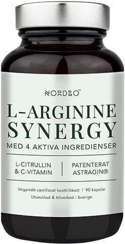 Nordbo L Arginine Synergy 90 kapsler Nordbo L Arginine Synergy 90 kapsler