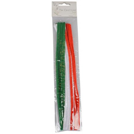Craft Line Piperenser Mix 6mm 30cm 25 stk Craft Line Piperenser Mix 6mm 30cm 25 stk