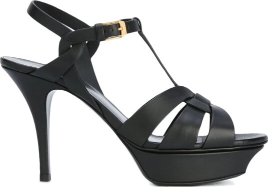Saint Laurent Dame Sko Svart 36 EU, Saint Laurent Dame Sko Svart 36 EU,