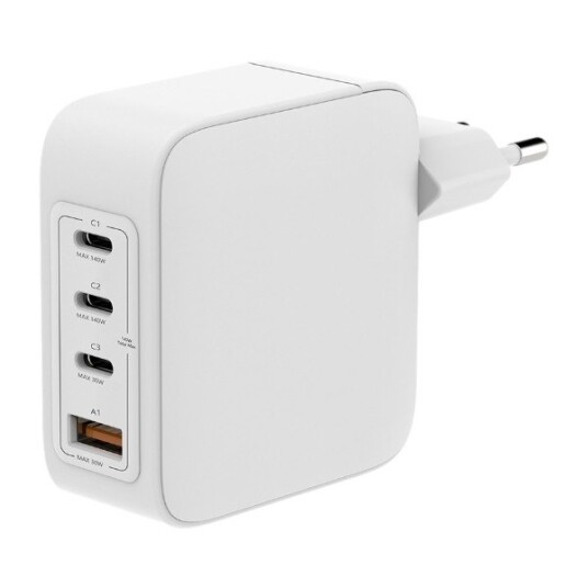 DACOTA PLATINUM GAN MULTIPORT LADER 140 W 4P, HVIT