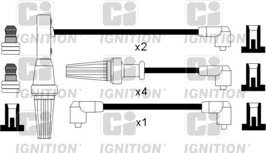 Tennplugg kabelsett QUINTON HAZELL XC329