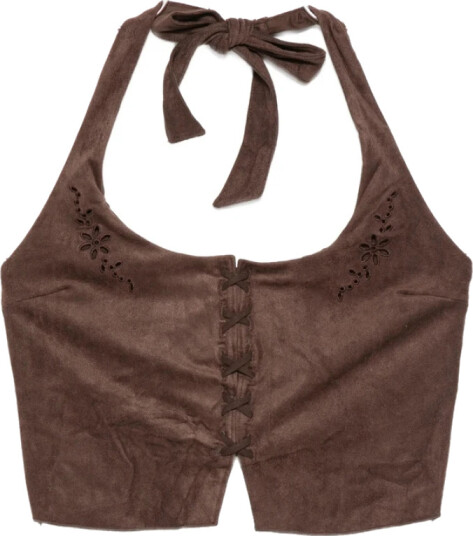 Frankies Bikinis Dame Svømmetøy Brun S, Frankies Bikinis Dame Svømmetøy Brun S,