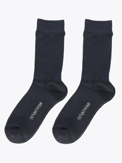 Twentyfour Aurora 2 Pack Ullsokk Blå 36 38