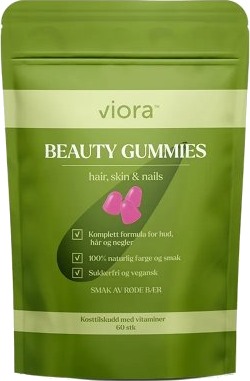 Viora Beauty Gummies 60 stk – hud, hår og negler