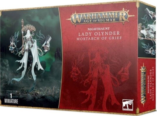 Warhammer Age of Sigmar Nighthaunt Lady Olynder Mortarch of Grief Warhammer Age of Sigmar Nighthaunt Lady Olynder Mortarch of Grief