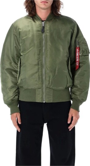 Alpha Industries Herre Jakker Grønn S,